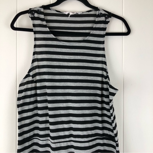 BCBGeneration Womens Dress Striped Maxi Large - Picture 3 of 7